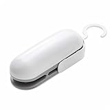 ❀Piccolo e portatile: compatto e portatile Puoi anche trasportarlo nello zaino per il campeggio, l'escursionismo, la pesca o le vacanze e utilizzarlo per sigillare i sacchetti rimanenti di snack o sacchetti di frutta per mantenere insalata o altri alimenti sicuri e sani in una plastica o alluminio Borsa.