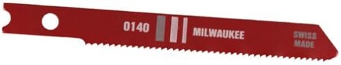 Milwaukee GIDDS2-2488084 2-3/4", 24 Teeth per Inch, High Speed Steel Jig Saw Blades, 5-Pack