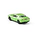 Siku 1408, Dodge Challenger SRT Hellcat, Metal/Plastic, Green, Opening Doors, Toy car for Children