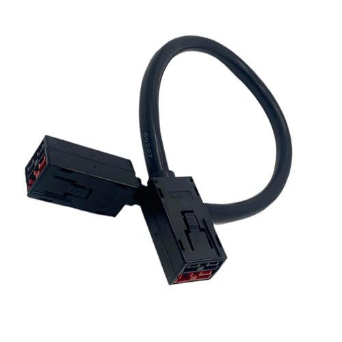 Cordon électrique SA2 30 isolé PVC de 60cm pour alimentation PC stable