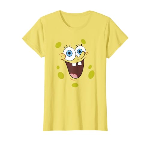 Bob Esponja Pantalones Cuadrados Bob Esponja Cara Grande Camiseta