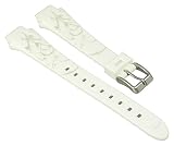  Uhrenarmband Kunststoff Band weiß/grau passend zu Calypso Watches K5624/1 K5624