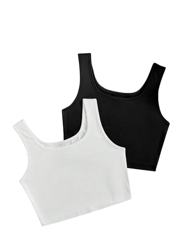 Image of Toochki Top for Women | Spandex | Crop | Black White Beige | Short | Western| Pack of 3 Tops | Tunics