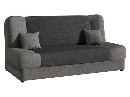Mirjan24 Schlafsofa Jonas, Sofa mit Bettkasten und Schlaffunktion,...