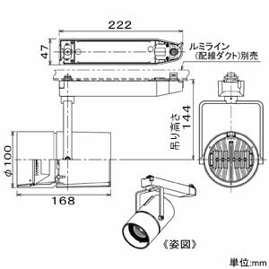 Amazon | 大光電機 ダクトレール用スポットライト LZS92994EBW | 大光