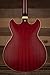 Ibanez 6 String Semi-Hollow-Body Electric Guitar, Right Handed, Transparent Red (AS53TRF)