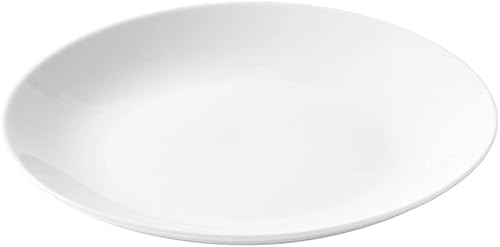 Miniatura 6 de Juego de vajilla de porcelana genuina de 16 piezas, servicio de 16 piezas para 4 personas con 4 platos llanos, 4 platos de ensalada, 4 cuencos de