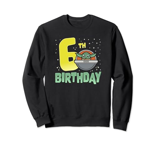 Sweat Grogu 6 ans Star Wars le cadeau d'anniversaire parfait pour enfant