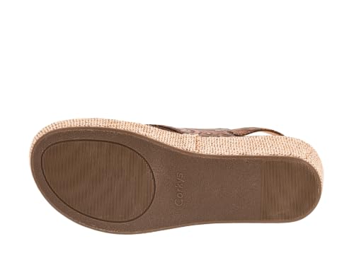 Image of Corkys Footwear Volta Wedge - Chic Elegance Meets All-Year Comfort with a 2-Inch Cork Heel and Marshmallow Insole for Stylish Everyday Wear and All-Day Comfort