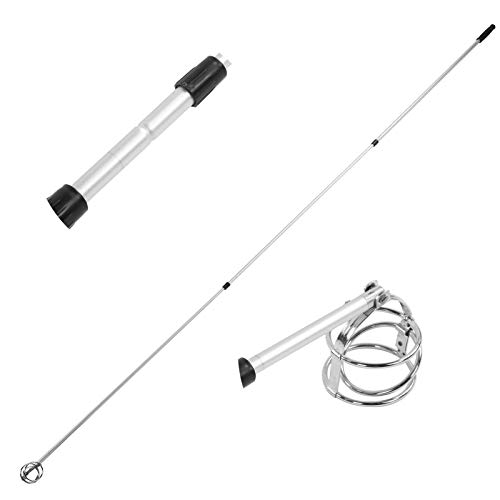 Raccoglitore per Palline da Golf telescopico Portatile a 3 sezioni in Lega di Alluminio Forniture per Stadio da Golf Sportinggoods Golf Sportinggoods Golf Peschino Golf Telescopico