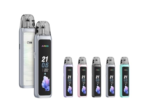 X[N ARCO MAX PODVXeLbg 1300mAh 3ml 2.25C`TFTfBXvC dq΂ VAPE meihen (Silver)
