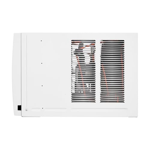 Image of LG 7,600 BTU Window Air Conditioner with Heat, 115V, Cools 330 Sq.Ft. for Bedroom, Living Room, Apartment, with Remote, 2 Speeds, Slide In-Out Chassis, 24-hour Timer, White