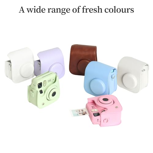 Funda Protectora de Cuero PU para Cámara Instax Mini SE/7+ miniatura 7