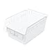 Clear Shelf Bin, 11-5/8"L x 8-3/8"W x 6"H, Load Capacity: 35 lb