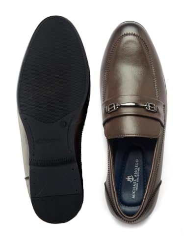 Image of Michael Angelo Mens Ma-2205 BlackMoccasin