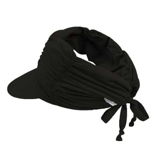 Sun Visor Hats for Kids Wide Brim UV Protection Open Top Visor Hats Girls Beach Sun Caps for Summer Outdoor Sports2