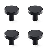 4 PCS 1.2-Inch Cabinet Handles, Door Handles Modern Minimalist Single-Hole Small Door Pulls for Wardrobes, Drawers, Kitchen Cabinets Bathroom Cupboard Bedroom Dresser