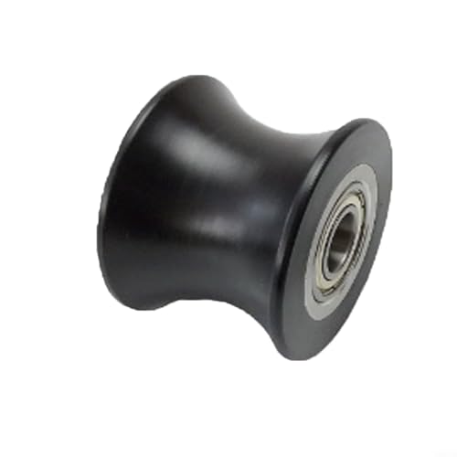 Rodillo de polea elíptica de repuesto de 70 x 51 x 17 mm, rueda de guía de rodillo de pierna de plástico para pedaleo suave en equipos de fitness