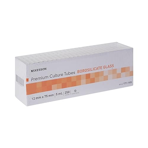 Mckesson 177-1505 Glass Culture Tubes - Borosilicate Glass Test Tubes thumb #1