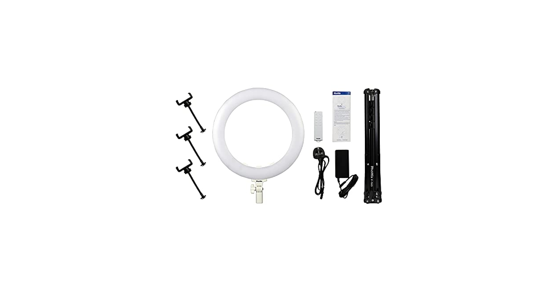Amazon | Phottix Nuada Ring40C LED Light ライトスタンド付属