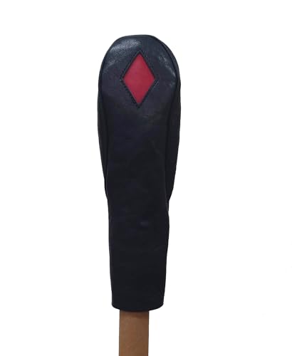 木の庄帆布 kinoshoTRANSIT 栃木レザー総革 1枚仕立てフェアウェイウッドカバー FW ヘッドカバー KHG-W-DF01M 2023年モデル (09 ブラック)