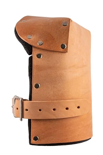 ALTA 30903 Pro Leather Kneepad, Buckle, Capless, Beige