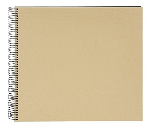 goldbuch Bella Vista 25 506 Spiral Album, Beige Photo Album 35 x 30 cm, Photo Album with 40 Black Pages - Image 3