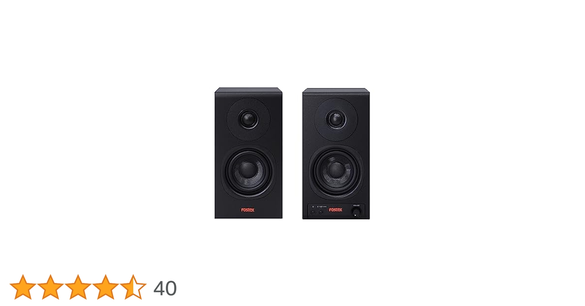 Amazon.co.jp: FOSTEX アクティブスピーカー PM0.3BD ペア