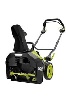 RYOBI RY40809BLTVNM 40V HP Brushless 18 in. Single-Stage Cordless Electric Snow Blower (Tool-Only)