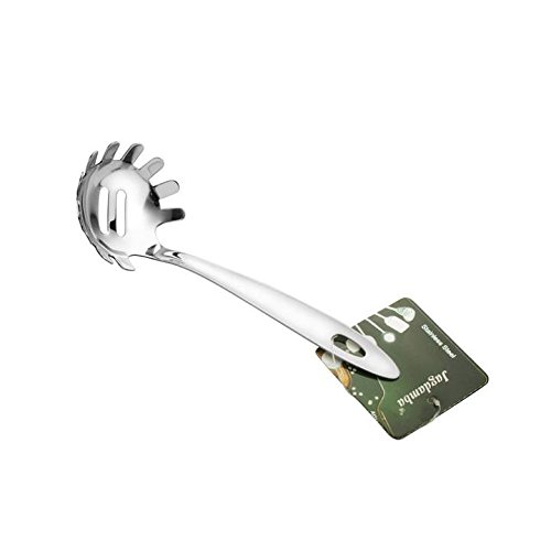 Shri & Sam and Stainless Steel Pearl Pasta Server, 19cm, Silver