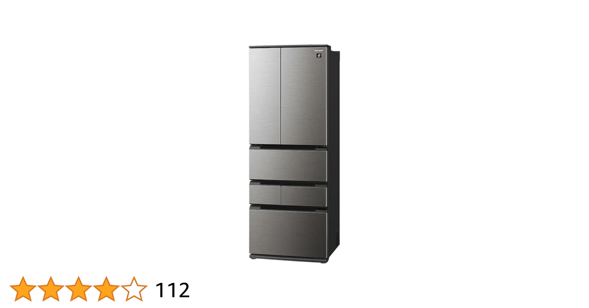 SHARP SJ-MF51M-H 冷蔵庫 6ドア NEW 100% SJ-MF51M | 冷蔵庫：シャープ