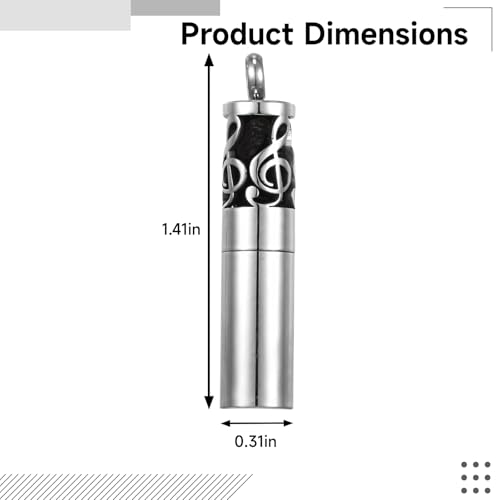 Difusor aromático eléctrico de collar en acero inoxidable miniatura 2