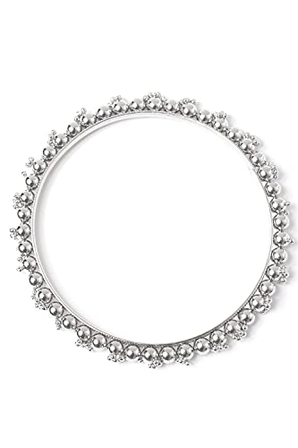 YouBella Antique Look Jewellery Silver Plated Traditional Bracelet Bangles for Women