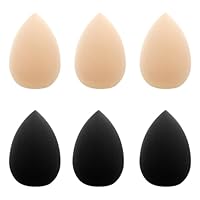 WLLHYF Mini Makeup Sponge Blender 6 Stück Beauty Sponge Blender Soft Pressed Puff Face Body Wet Dry Makeup Tool for Cosmetic Foundation Powder Concealer Under Eyes Highlight (Set 1)