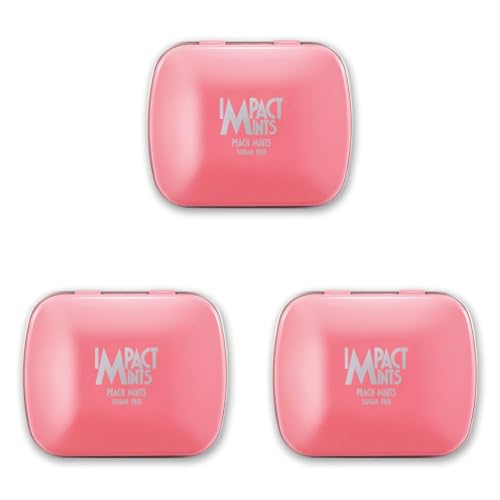 Image of Impact Mints Products Sugar Free Mints Peach, 14 Grams (Pack of 3)