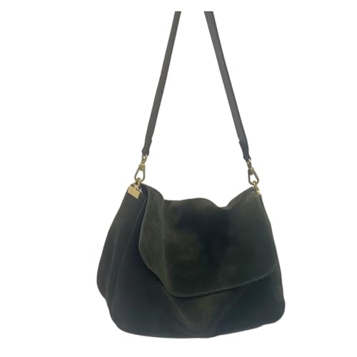 Sac messager en cuir de grande capacité et bandoulière polyvalente pour femme