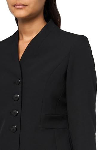 Elegant Black Petite Jacket Skirt Suit by Le Suit - Perfect for Professional Women - Image 4