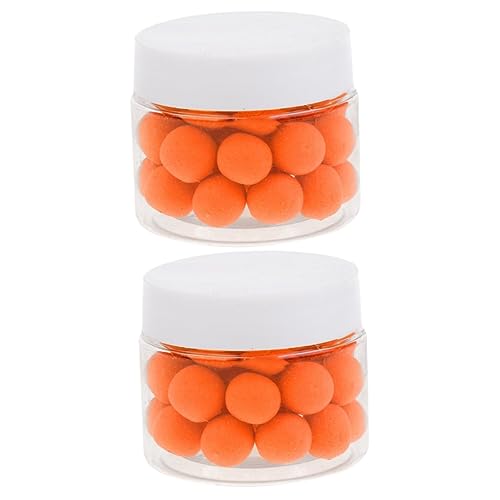 Yardwe 2pcs 0.8cm Smell Ball Beads PVA Smell Fishing Lure Odor Attracting Bait for Feeder Fishing