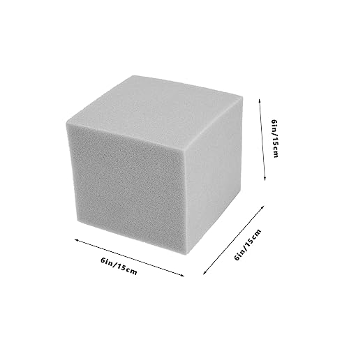 Toyvian 4pcs Bloques de Espuma Aislante Acústica Esquina para Tratamiento Acústico Resistentes al Fuego Cubos Difusores de Sonido para Estudios de Música Teatros en Casa y Espacios de Grabación miniatura 7