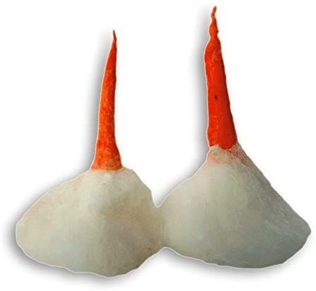 140 Hindu Cotton Wicks (Aarti, Arti Jyot Jot Batti Bati) for Diya Diva-Used for Lighting Lamp in Temple Home for Puja Pooja Religious Ceremony (Diwali puja, Navratre Puja/Pooja)