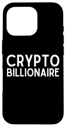 Crypto Billionaire Cryptocurrency Early Adopter BILLIONAIRES �X�}�z�P�[�X iPhone 16 Pro �p