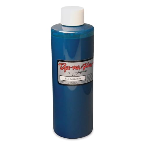 Jacquard Dye-Na-Flow Fabric Color - Turquoise, 8 oz Bottle