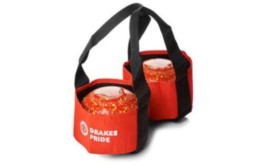 Drakes Pride 2 BOWL CARRIER FOR FLAT GREEN OR CROWN GREEN BOWLS** (RED)