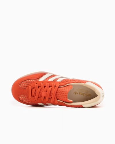 Image of adidas Gazelle Indoor Men's Shoes, Glory Amber /Off White /Beige, Size 5.5