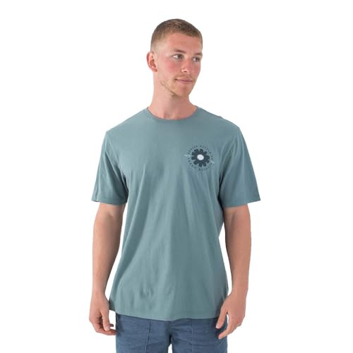 Hurley Flowered SS T-Shirt Homme - T-shirt à manches courtes à motif floral pour l'été