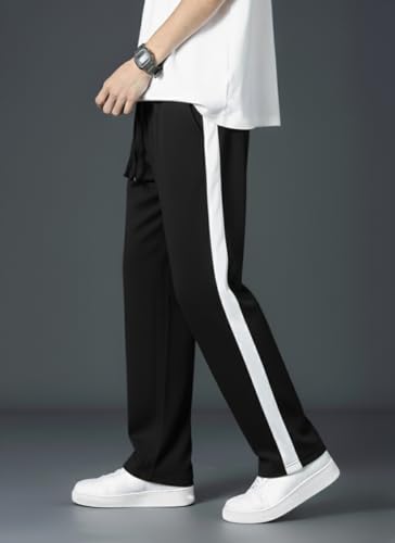 Image of dockstreet Track Pant for Men || Baggy Fit || Track Pants || Full Elastic Jogger Track Pant ||