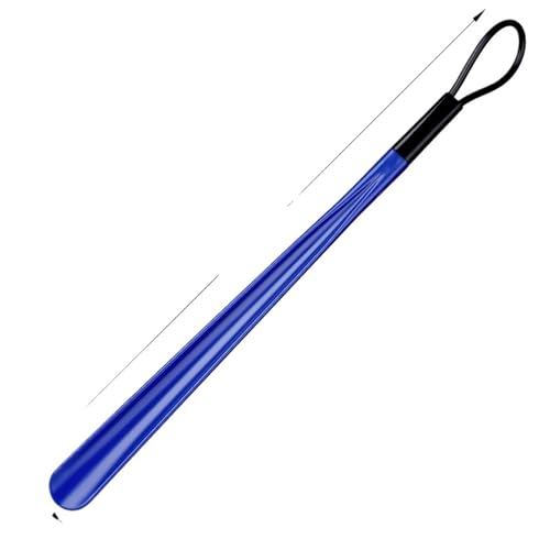 AMZBNEIDI Calzador, Calzador de plástico con Mango Largo Multicolor 60,5-62 cm(62cm Blue)