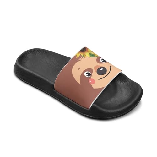 Toddler Slide Sandals Lightweight Slippers Slip Resistant Footwear Cushioned Thick Sole Beach Slides Pool Sandals2