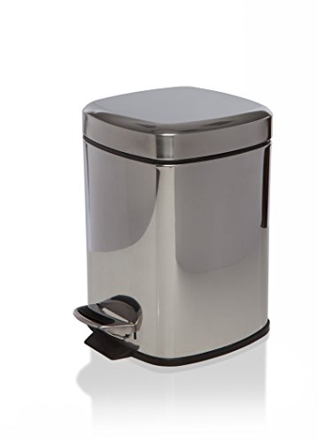 Sabichi 172563 - Pattumiera a Pedale Quadrata in