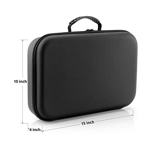 Carrying Case For Hyperice Hypervolt/Hypervolt Plus/Hypervolt 2, 2022 5 Attachment Slots Portable Storage Box, Hard Shell Case For Hyperice Hypervolt Portable Massage Gun Tombert (Case Only) #TOP6